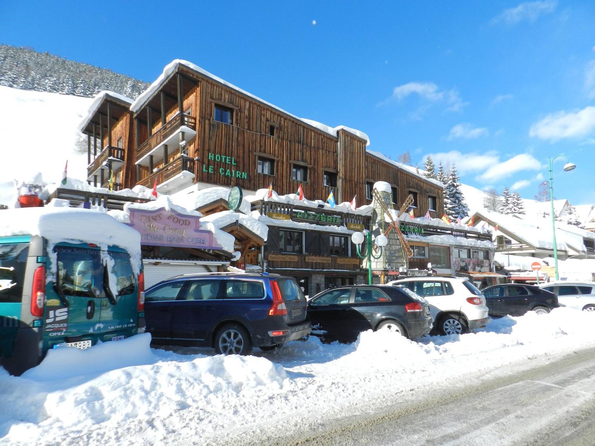 Hotel Le Cairn Les Deux Alpes Dış mekan fotoğraf