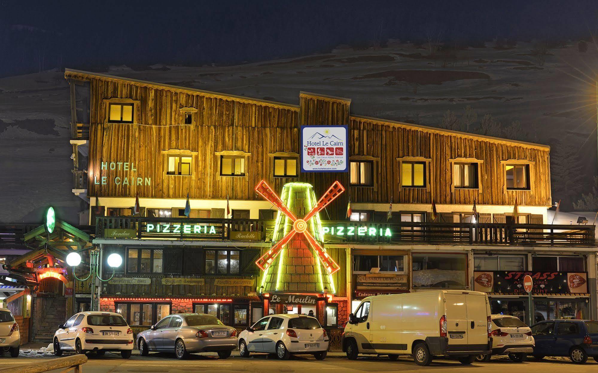 Hotel Le Cairn Les Deux Alpes Dış mekan fotoğraf